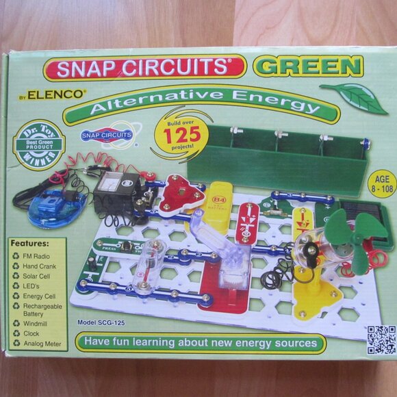 Elenco Snap Circuit Green Energy SCG 125 - Picture 1 of 4